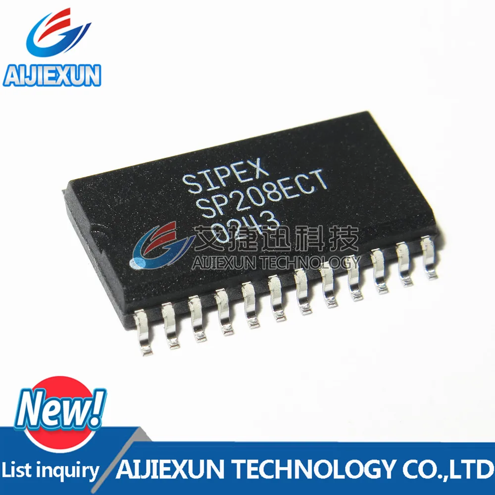 

5 шт. SP208ECT SOP24 + 5 В Высокая производительность RS232 трансиверы новые и оригинальные
