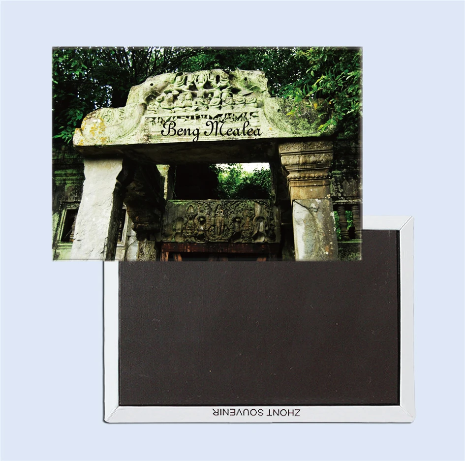 Beng Mealea Камбоджа Туризм Сувенир магнитные магниты 25162 сувениры по всему миру