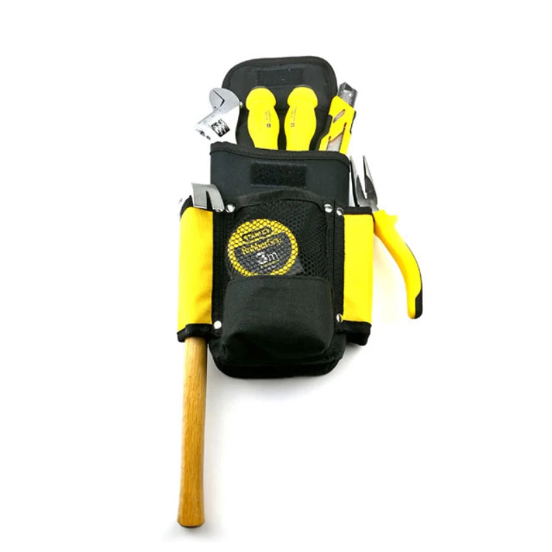 Прочные водонепроницаемые поясные сумки для инструментов Стэнли toughbag Вязание бедра Инструменты сумка маленький размер нейлоновая зажигалка