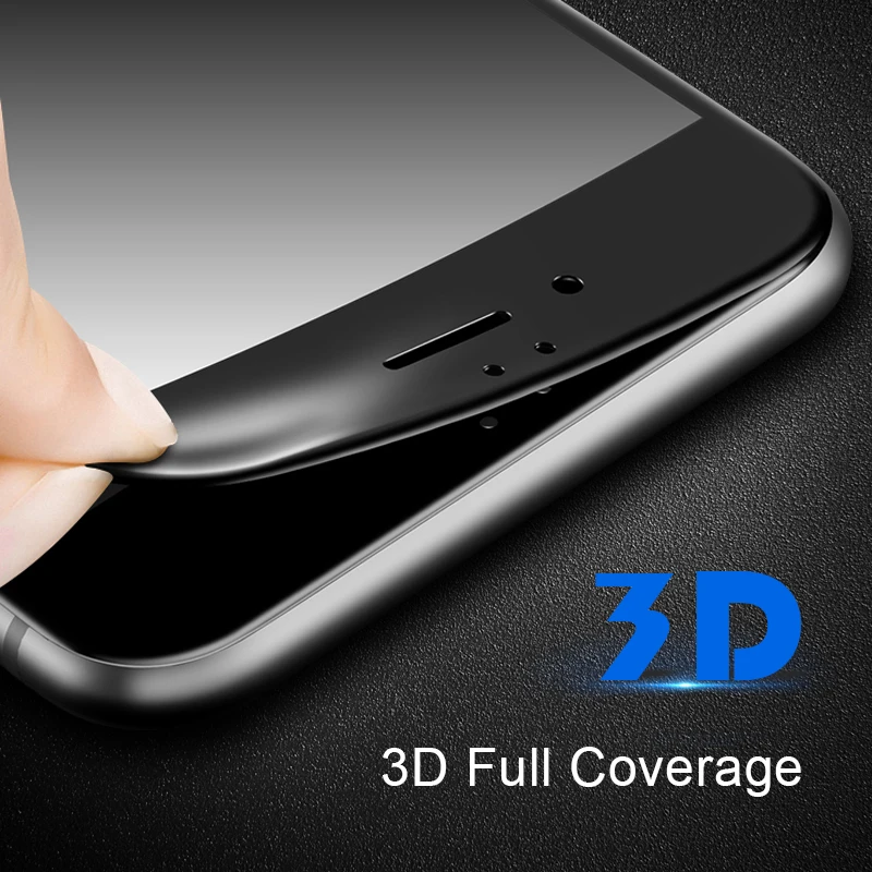 SMORSS 3D закругленные края полное покрытие закаленное стекло для iphone X 8 8plus 7 7plus 6s plus