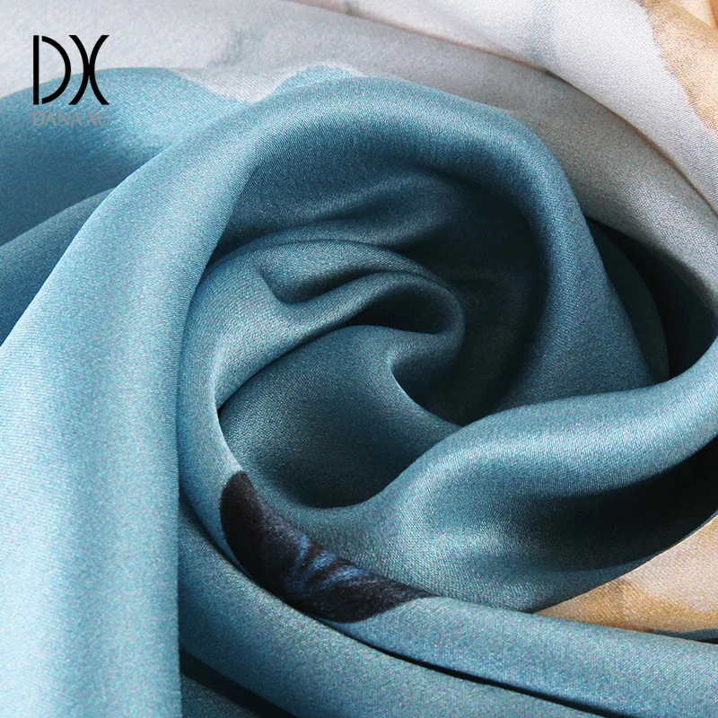 

Hijab Women Chiffon Silk Scarves Brand Luxury New Sunscreen Scarf Beach Towel Gradients Wholesale Large Size Face Shield Bandana