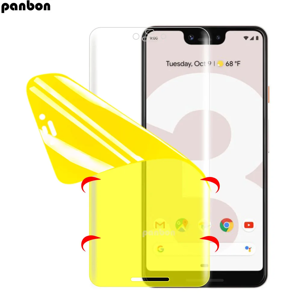 3D Защита экрана для Google Pixel 3xl 2xl 3 2 размера XL защита полное покрытие не стекло xl
