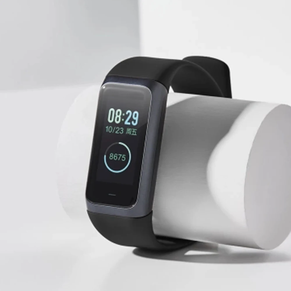 [Английская версия] Amazfit Cor 2 Smart Band 5ATM водонепроницаемый 2.5D ips цветной экран фитнес-трекер монитор сердечного ритма
