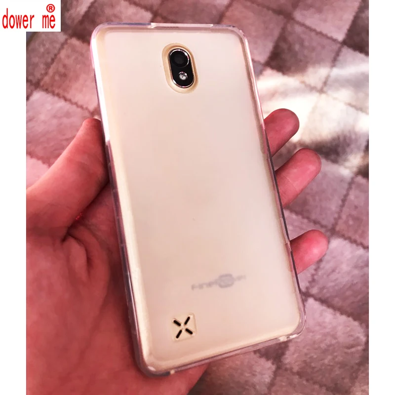 Защитный Мягкий чехол dower me из ТПУ для смартфона FinePower C1|Бамперы| |