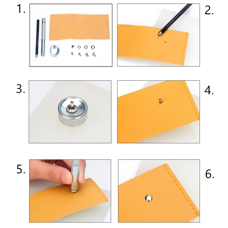 9 шт. металлический инструмент для кожевенного ремесла ремонтные шипы