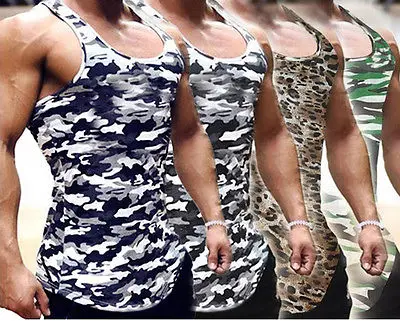 Майка мужская облегающая без рукавов модная мягкая Базовая рубашка для