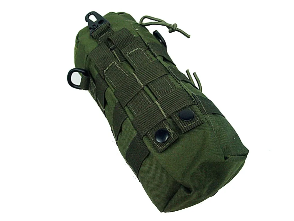 Тактическая бутылка для воды сумка пакет Военная страйкбол охота 095 OD|ods|od molle |