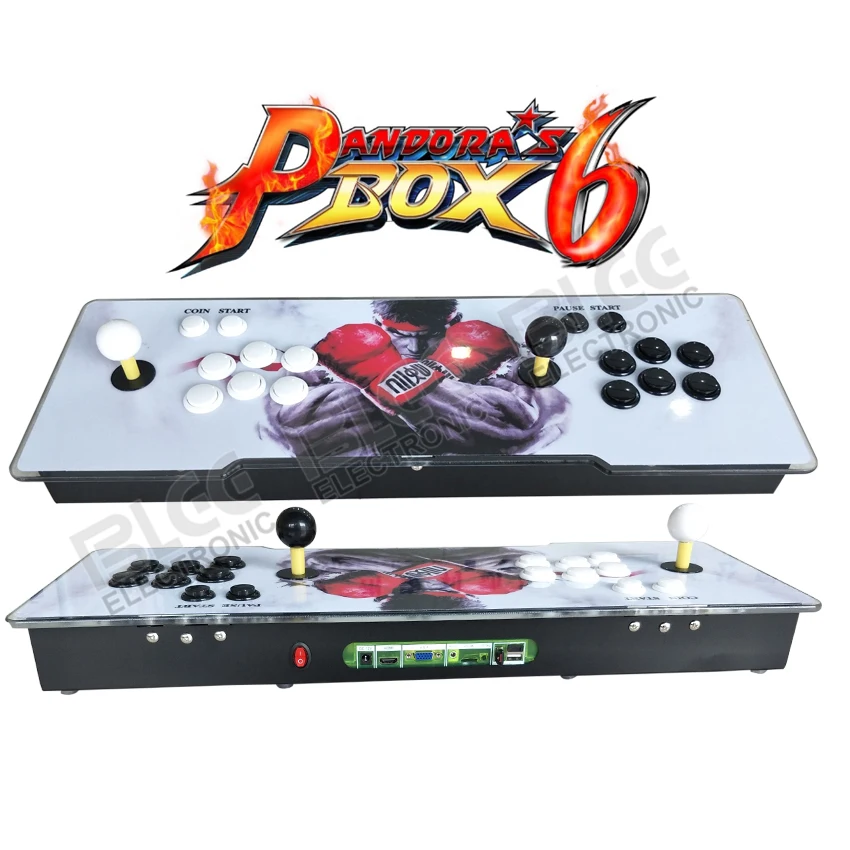 Pandora's Box 6 аркадная игровая консоль 1300 в 1 для ТВ ПК PS3 монитор Поддержка HD VGA USB