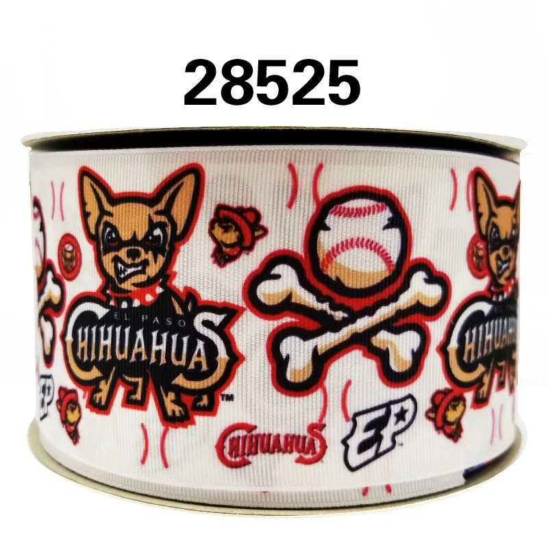 28525 50 ярдов в Размер спортивная лента напечатанная grosgrain лента 28525 - Цвет: 28525