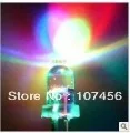 100 шт. 5 мм 2pin RGB 7 цветов медленная вспышка светодиодный светильник излучающий