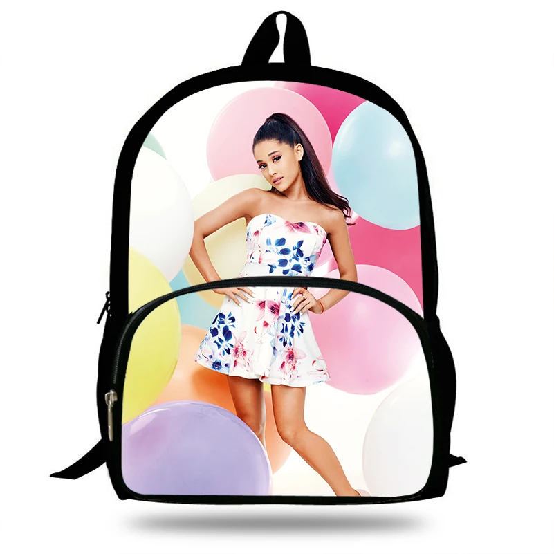 

Newest Hot Ariana Grande Singer Pop Stars School Bags for Teenage Women Girls Solid Schoolbag Backpacks Student Daily Bag
