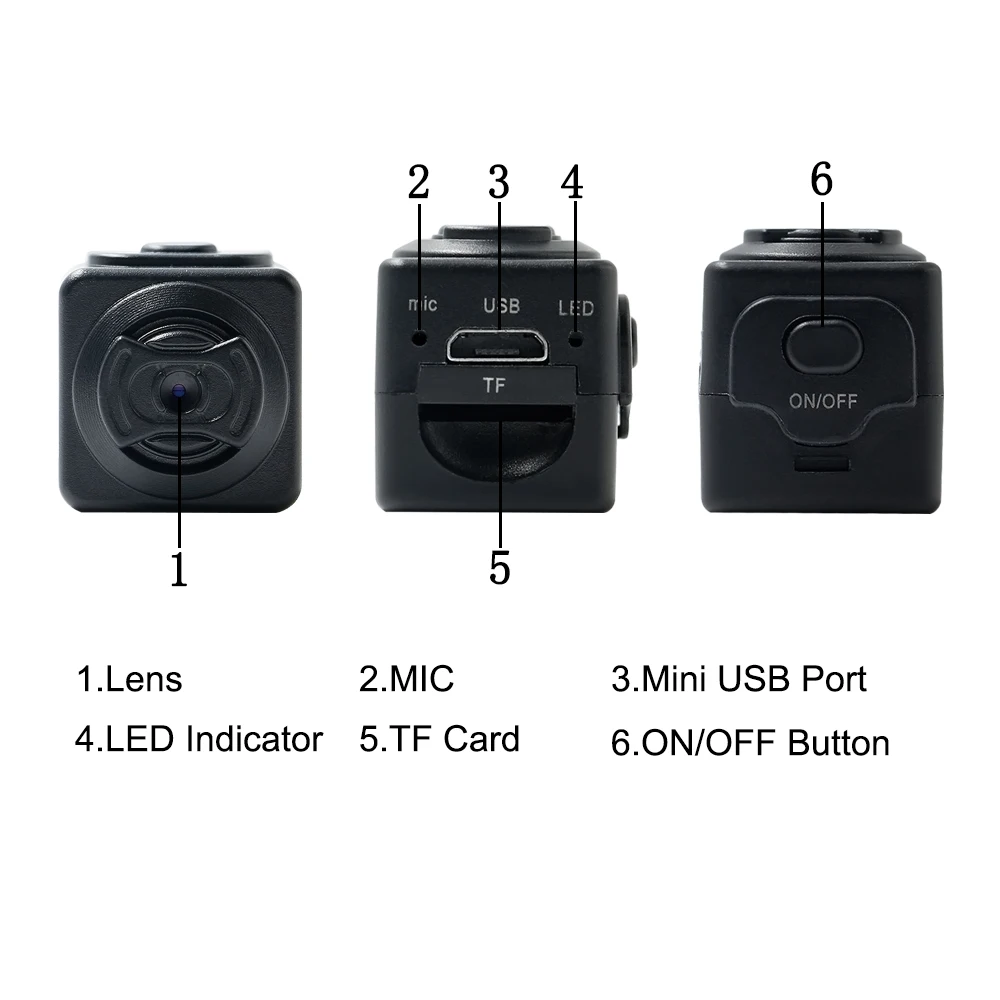 Новый Ultral мини Камера HD 960 P меньше чем Thumb цифровая видео Регистраторы IP