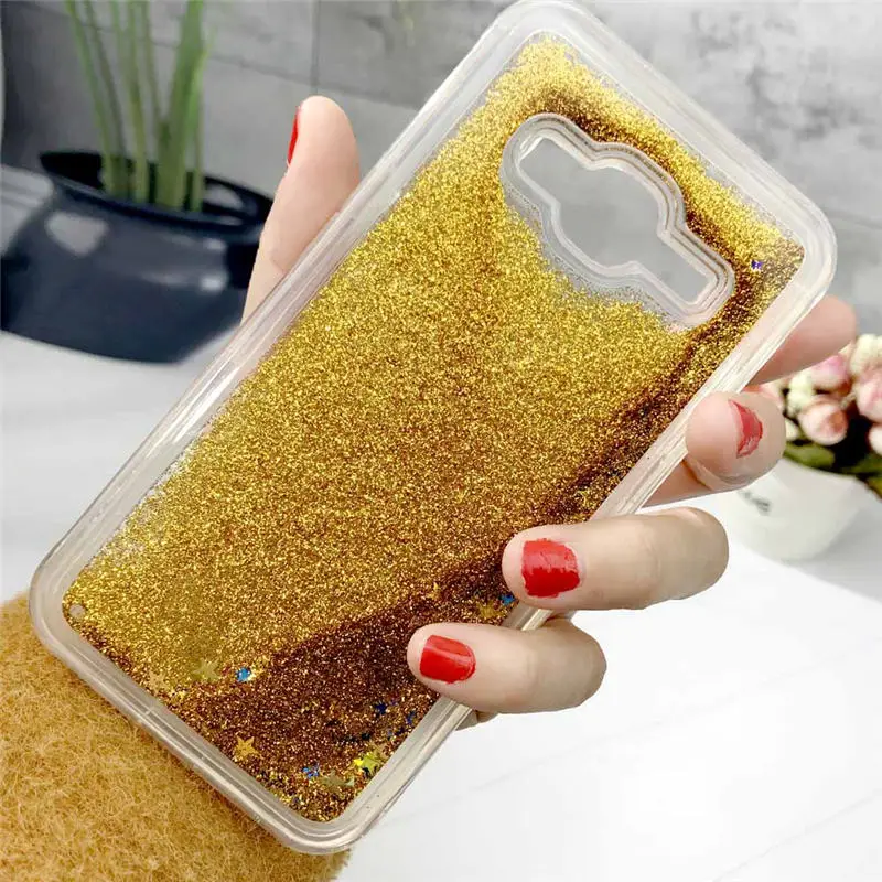 1 JFWEN для Coque huawei Y3 чехол силиконовый Жидкий блеск динамический мягкий TPU чехол для телефона s для huawei Y3 чехол задняя крышка - Цвет: 1