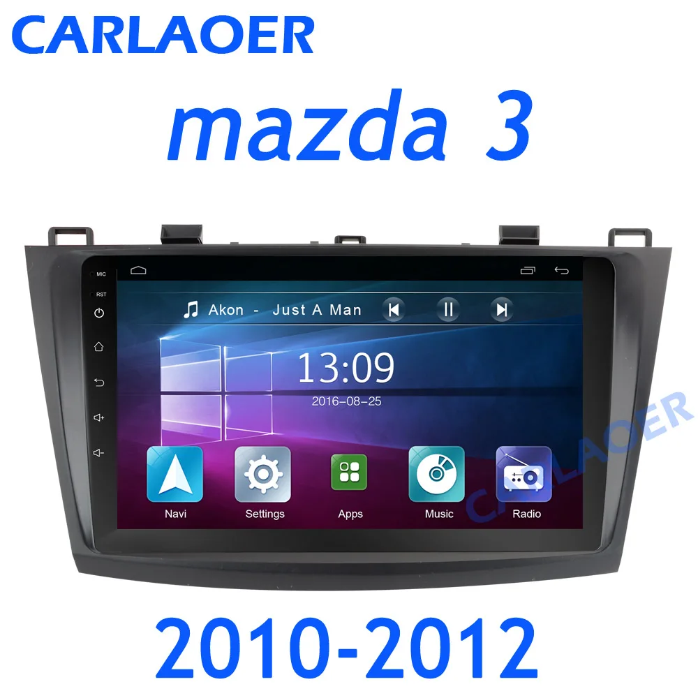 1G RAM 2010 to 2012 Для Mazda 3 2010-2013 maxx axela android 8,1 автомобиль DVD gps Радио стерео 1G 16G WI-FI карта 4 ядра 2 din Автомобильный мультимедийный плеер - Цвет: 1G RAM 2010 to 2012