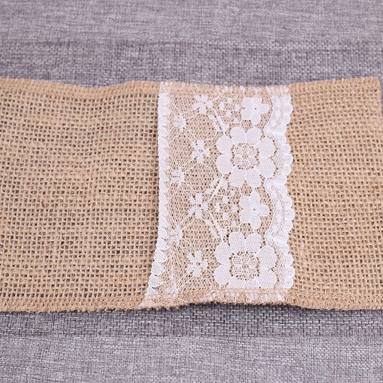 Taoup DIY 2 м Мешковина ленты винтажные Свадебные аксессуары сизаль кружева джутовые Hessian деревенские свадьбы и мероприятия вечерние сувениры на день рождения