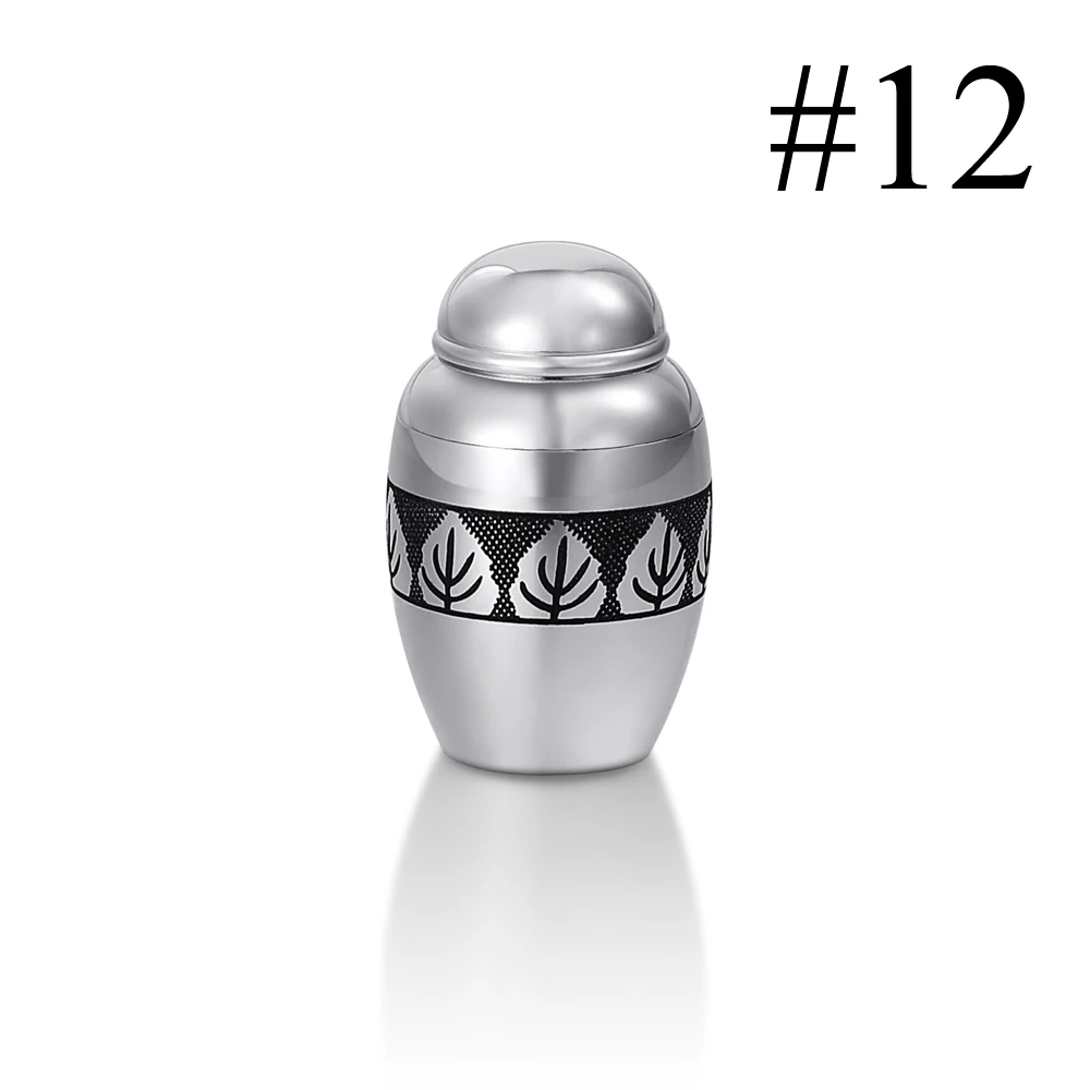 style 12 15 styel из нержавеющей стали Урна для кремационной золы ПЭТ водонепроницаемый на память о похоронах Urn P825 - Окраска металла: style 12