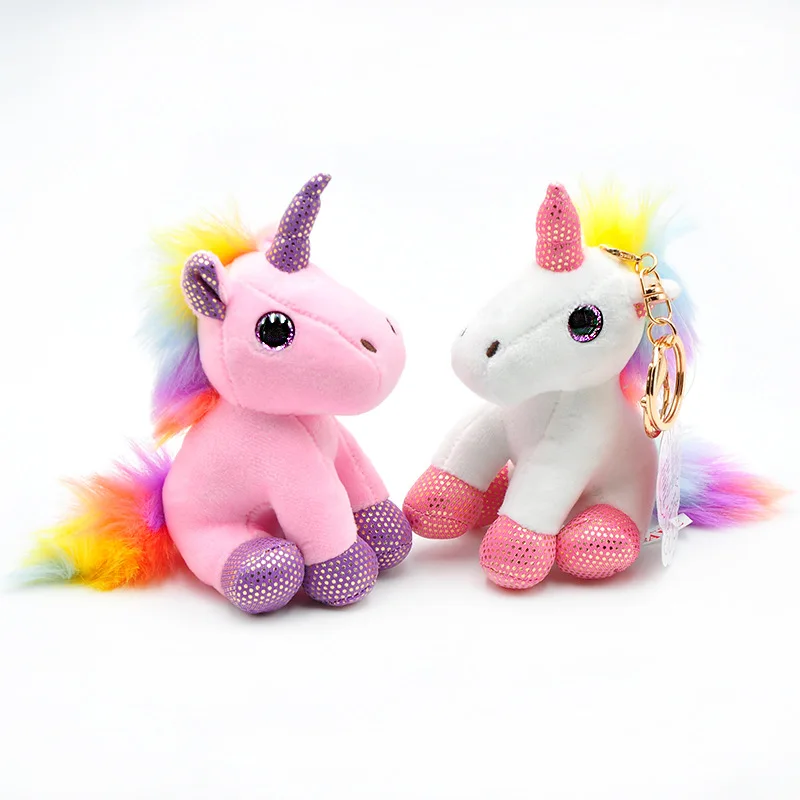 Новинка 2019 плюшевая игрушка в виде единорога подвеска сумка аксессуары