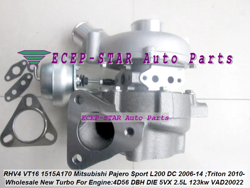 Бесплатная доставка VT16 VAD20022 1515A170 VT 16 Turbo Турбокомпрессор Для Mitsubishi L200 DI D 2007 2011 Triton