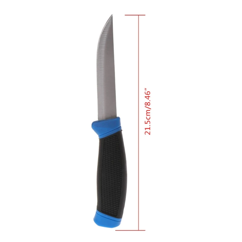 21.5cm(8.46in) Рыболовный нож из нержавеющей стали, плавающее филе, портативная многофункциональная Снасть - Цвет: 21.5cm(8.46in)