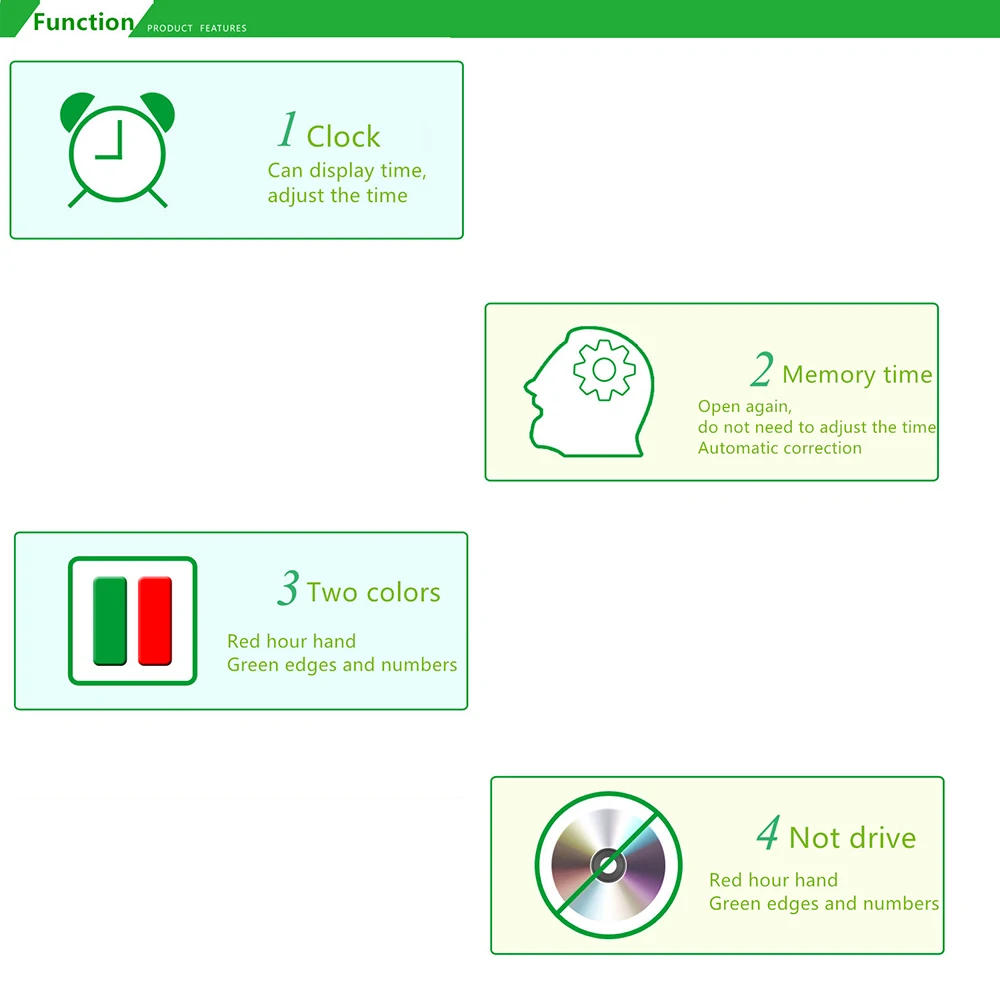 Светодиодный ночсветильник с USB миниатюрные часы подсветкой наручные