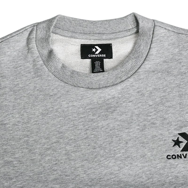 Оригинальный Новое поступление 2018 Converse Star шеврон Emb экипажа для мужчин пуловер