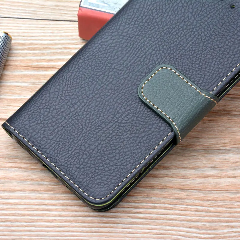 Чехол для Xiaomi Redmi 3 S модный кожаный чехол с узором Личи подставкой и слотом карт