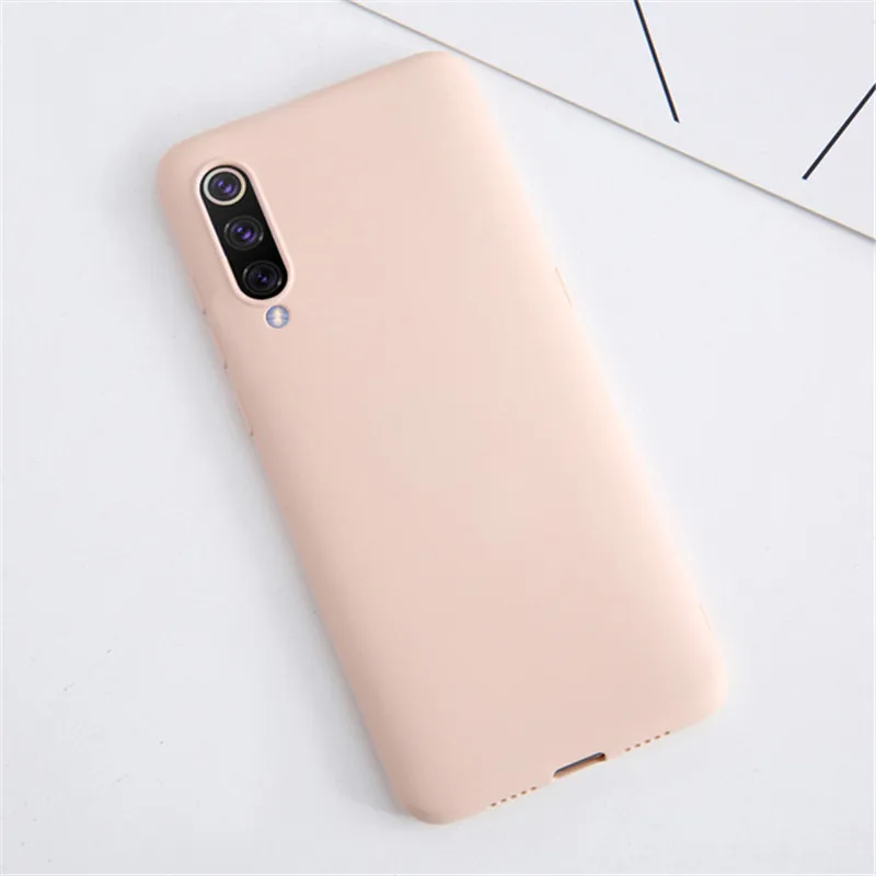 Для Xiaomi mi 9 чехол Жидкая силиконовая Резина мягкий для Xiao 8 SE Explorer противоударные
