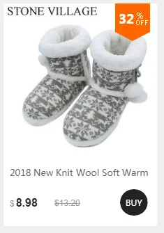 Женские тапочки с изображением каменной деревушки; милые домашние тапочки с изображением кота; Зимние теплые плюшевые тапочки; мягкая хлопковая домашняя обувь