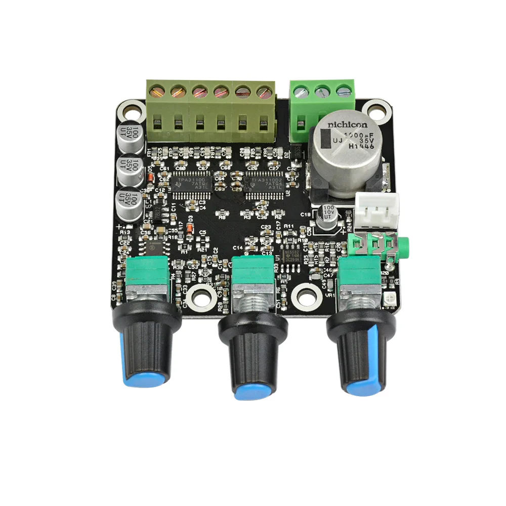 AIYIMA TPA3110D2 2 1 канальная панель усилителя сабвуфера 15*2 + 30 Вт NE5532 Amp для