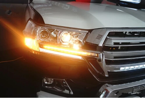 LED 2016 ~ 2018 Cruiser дневной свет противотуманный фара corolla camry Hiace sienna yaris prado свет|daytime