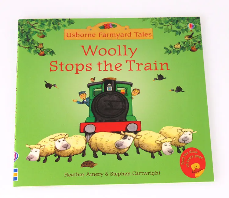 20 шт./компл. 15x15 см Usborne иллюстрированные книги для детей и новорожденных известных история английские сказки серии детской книги историю фермы