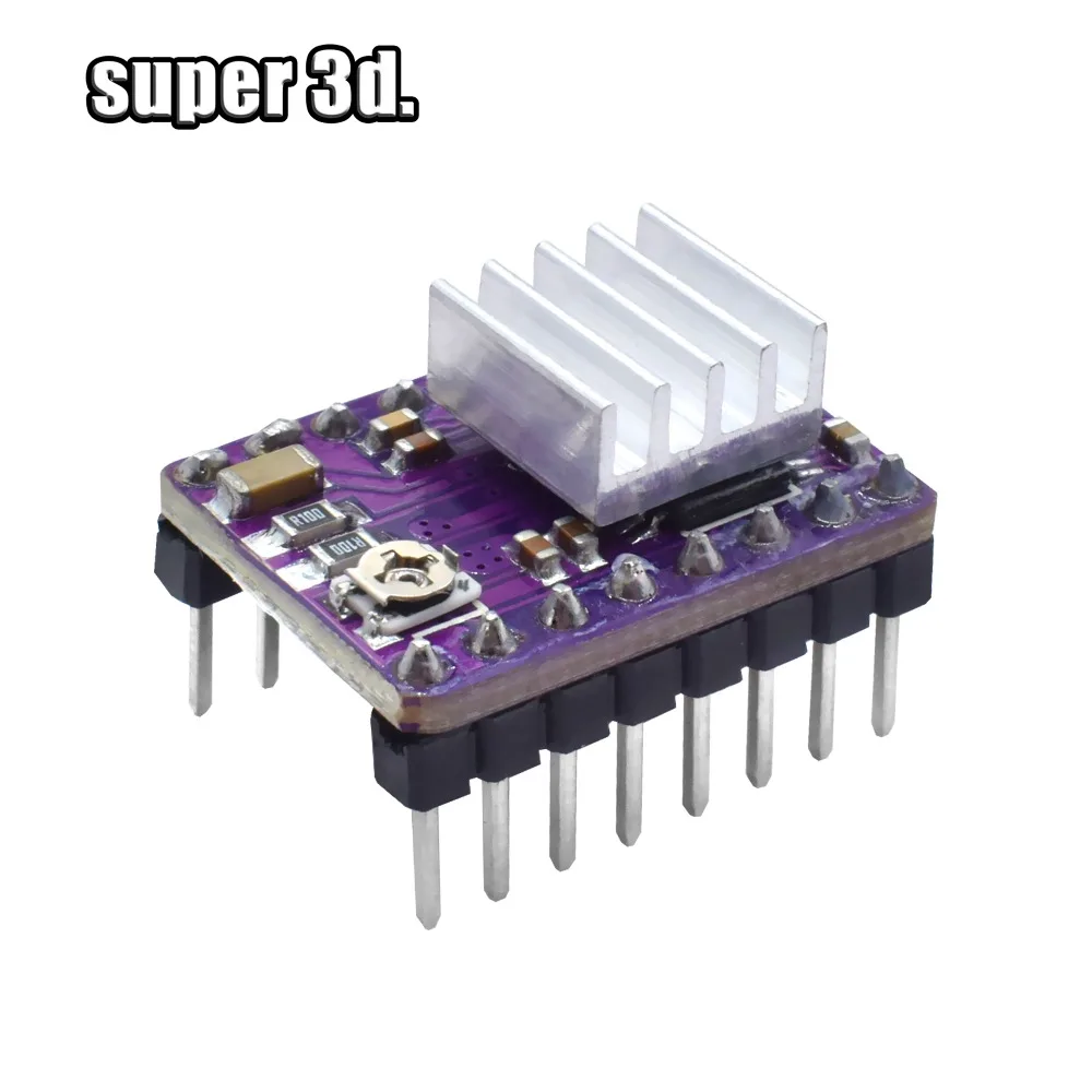 3D принтер StepStick DRV8825 драйвер шагового двигателя переноска Reprap 4 слойные PCB RAMPS
