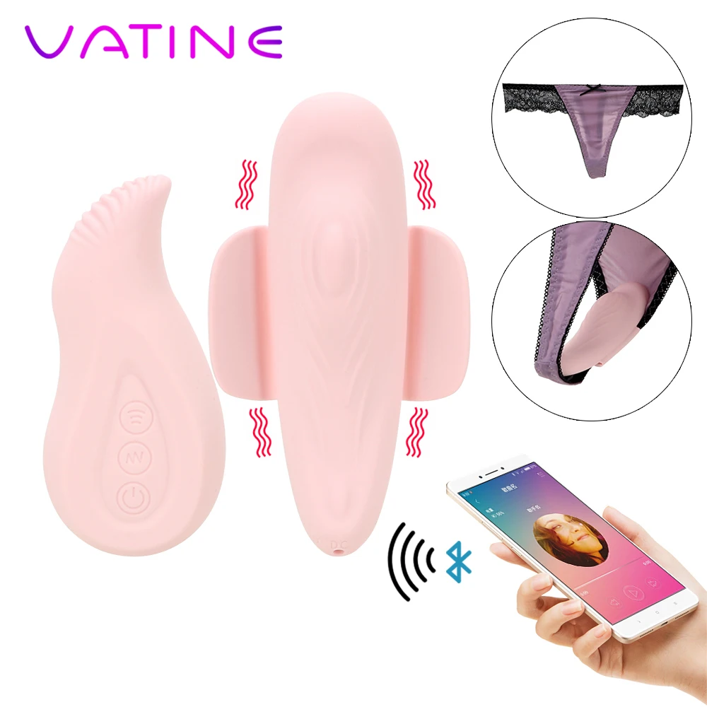 VATINE Bluetooth APP G spot массаж беспроводной пульт дистанционного управления 12 Скоростей