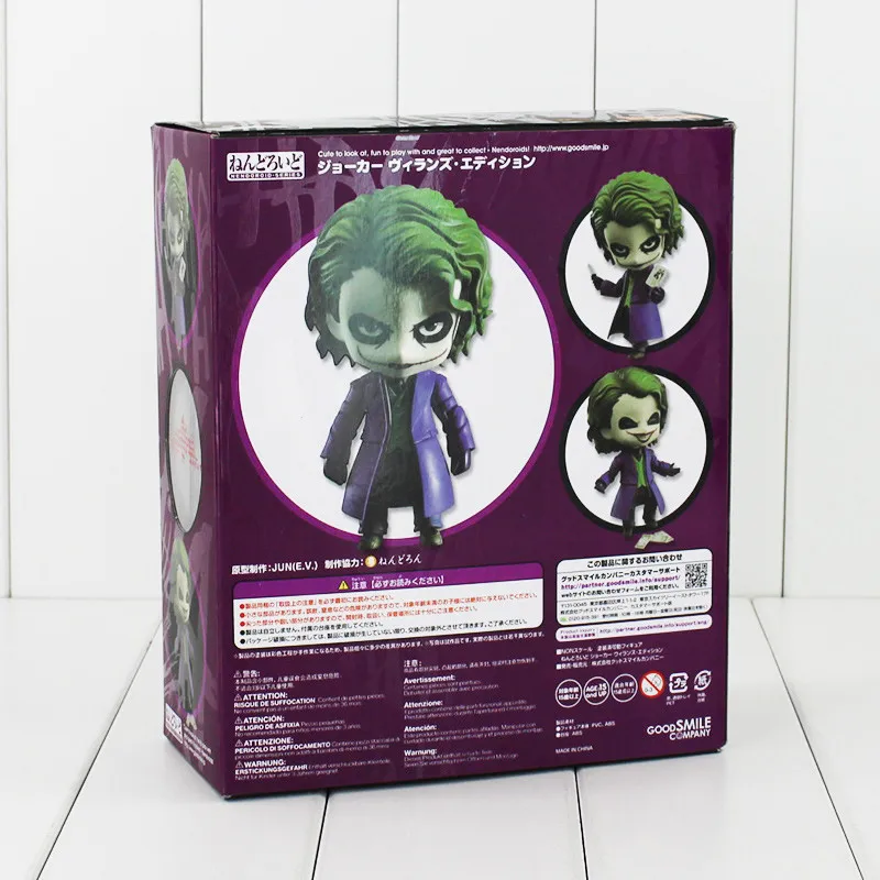 Nendoroid Бэтмен Темный рыцарь Джокер окрашенная фигурка злодея издание 566 Джокер кукла ПВХ фигурка Коллекционная модель игрушки