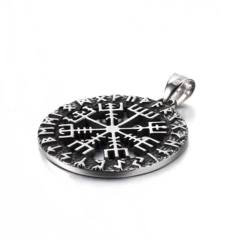 Мужская цепочка Elfasio из нержавеющей стали модель викингов Valknut пиратское колье