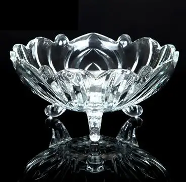 Тарелка фруктовое блюдо креативный бытовой стеклянный компот простой