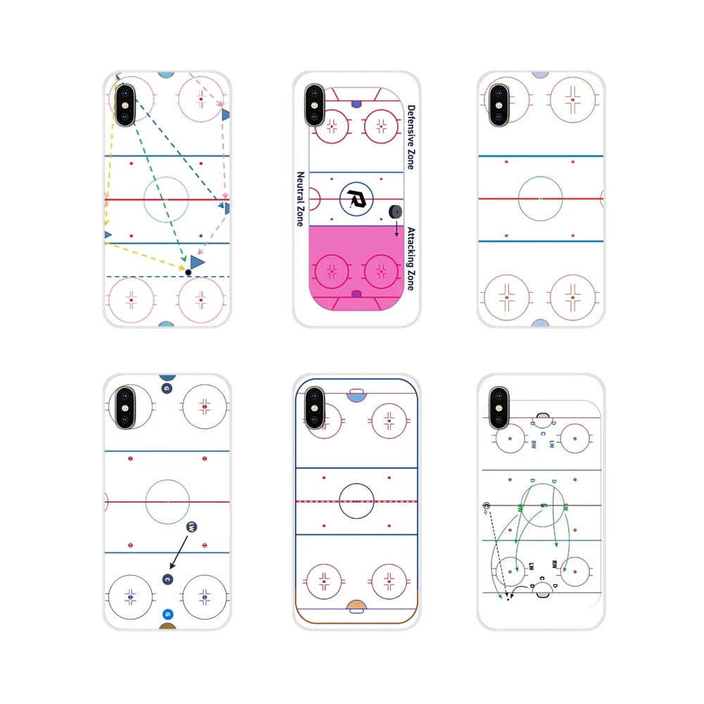Чехол для мобильного телефона Apple iPhone X XR XS MAX 4 4S 5 5S 5C SE 6 6S 7 8 Plus ipod touch хоккейная