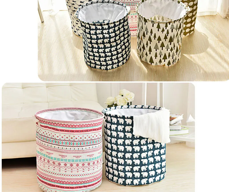 Drawstring корзина для хранения белья большая емкость Детская Игрушка Корзина для мытья корзина для белья органайзер для грязной одежды ведро для хранения