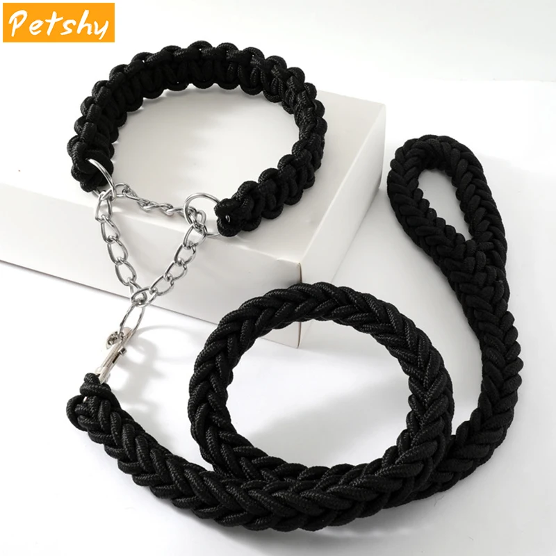 Petshy 1,3 м большой поводки для питомцев, собак металлический P цепи пряжки Двухрядное выдвижной автоматический поводок для средние и большие собаки
