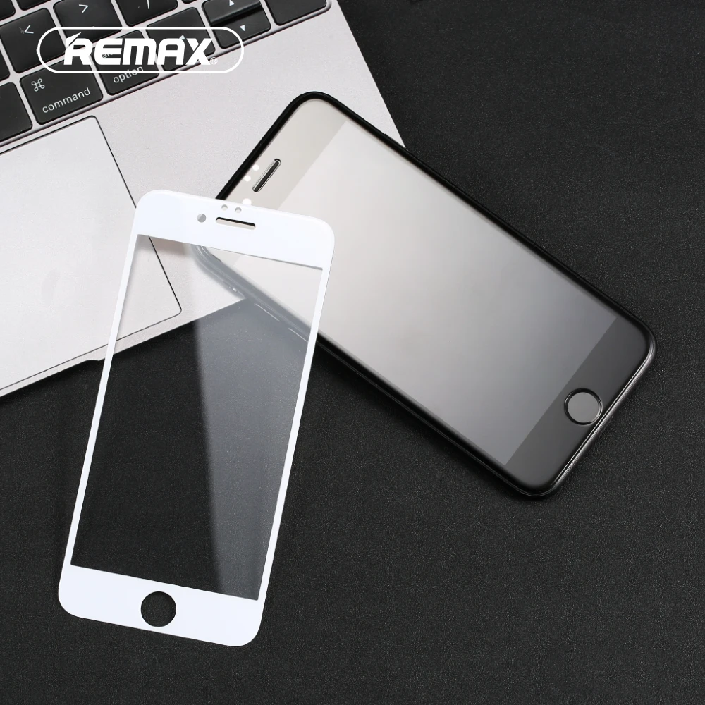 Защитное стекло Remax для iPhone 6 6s 7 Plus 0 3 мм твердость 9HD защита экрана от отпечатков