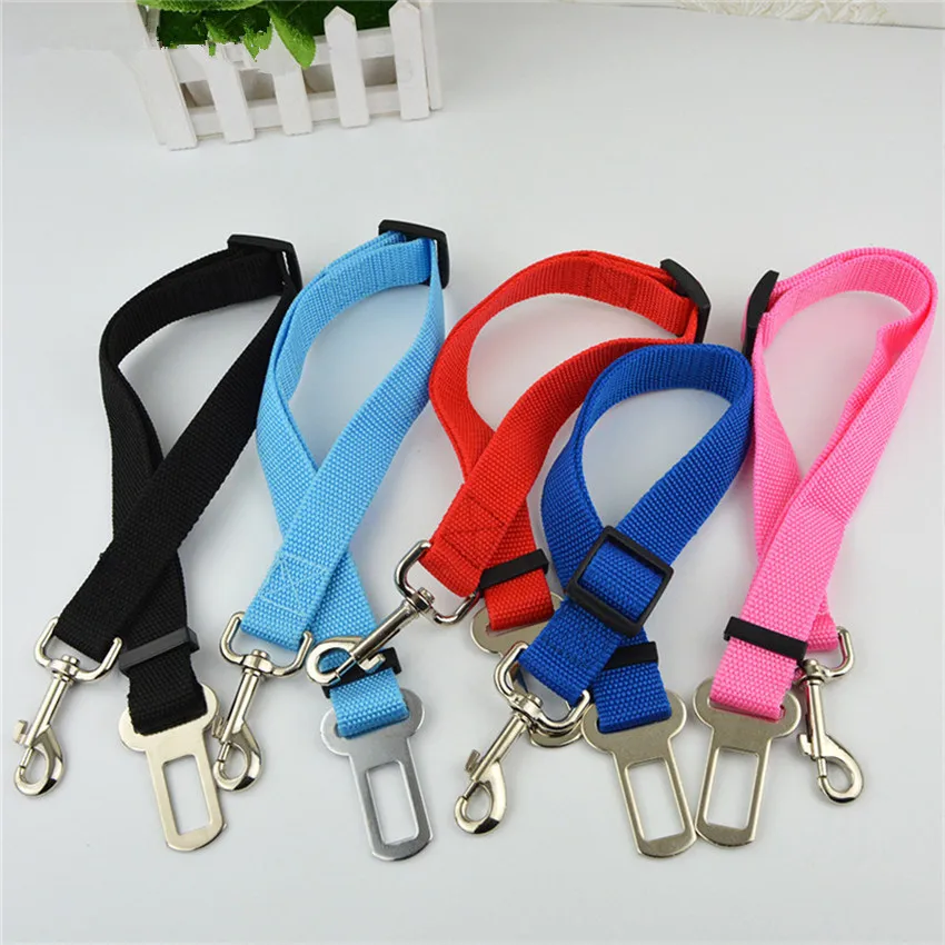 Регулируемый собака автомобиль Детская безопасность ремень нейлон Домашние