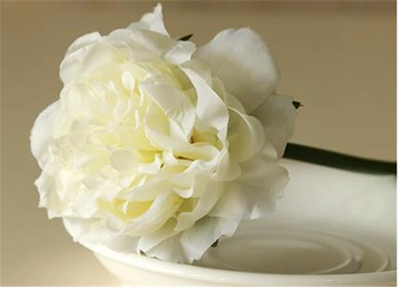 Весеннее украшение 1 штука искусственный цветок пиона ткань шелковые цветы для