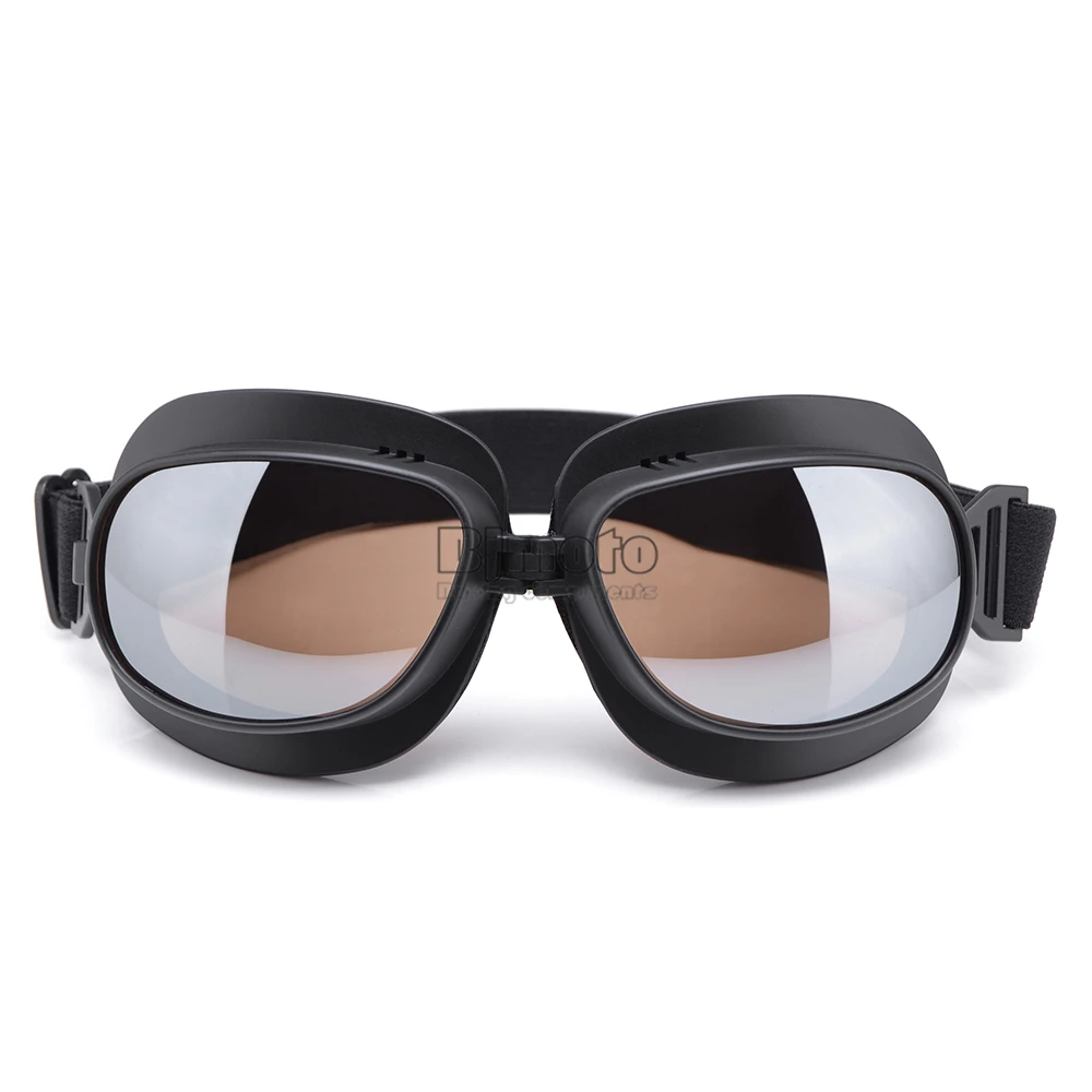Silver BJMOTO универсальные Gafas мотоциклетные очки маска шлем для мотокросса c очками очки ветрозащитные Внедорожные мото кросс шлемы с очками - Цвет: Silver
