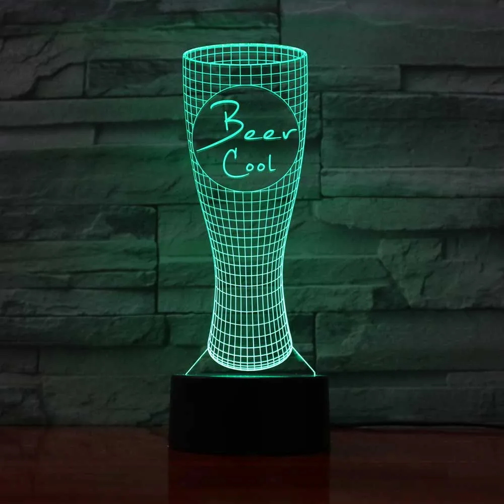 3d-лампа с гравировкой креативный дизайн настольная лампа акриловой аксессуары