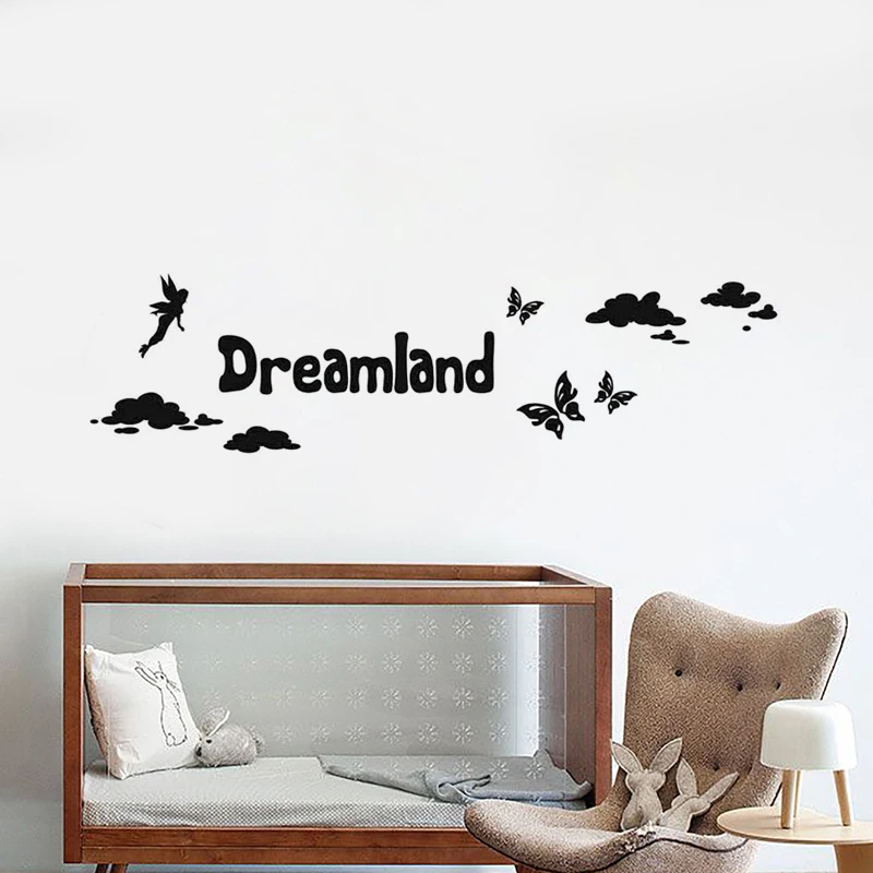 Креативная Настенная Наклейка Dreamland художественная аппликация для детской