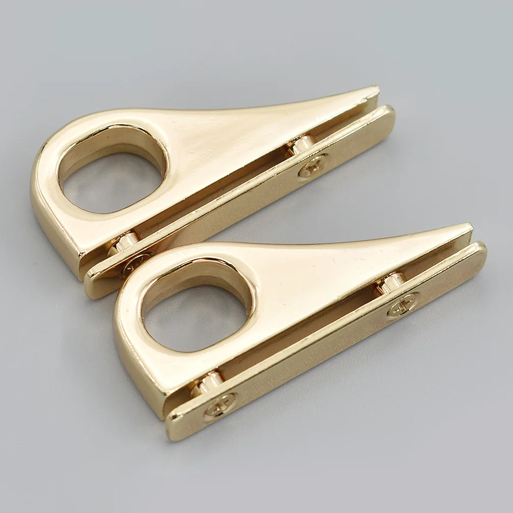 2 шт./лот аксессуары для ручных аксессуаров из сплава с боковым зажимом и пряжкой
