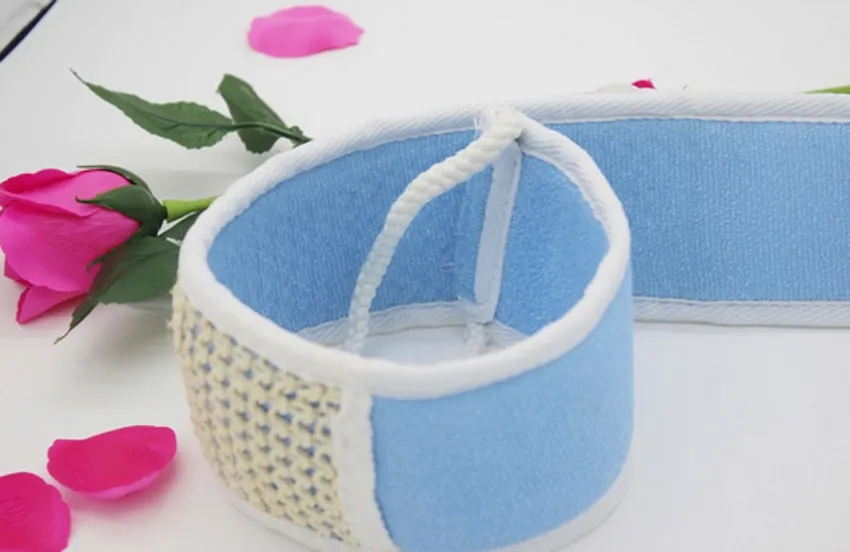 Горячая продажа 1 шт. натуральная мягкая отшелушивающая задняя часть с ремешком