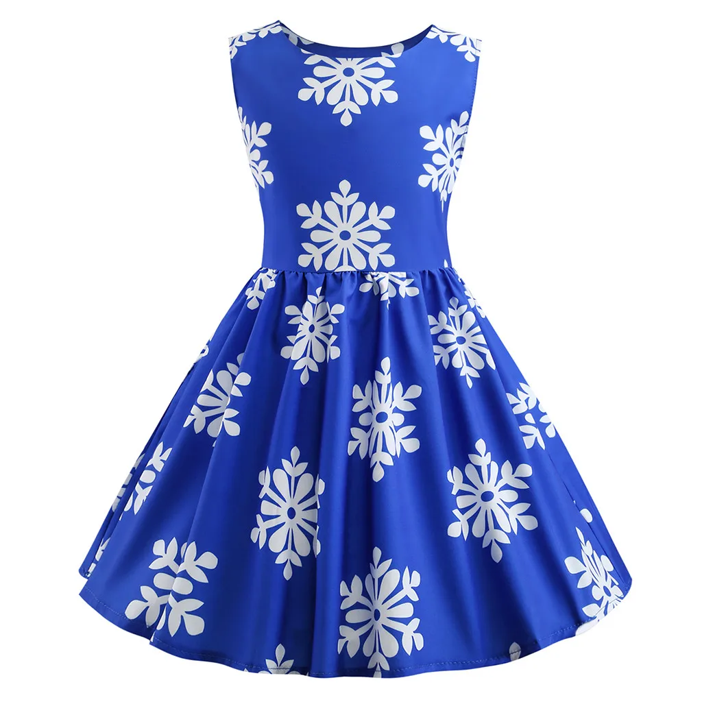Toddler Kids Baby Girls Sleeveless Printing Princess Party Pageant Tutu Dresses 2019 Summer Baptism princess birthday party | Детская