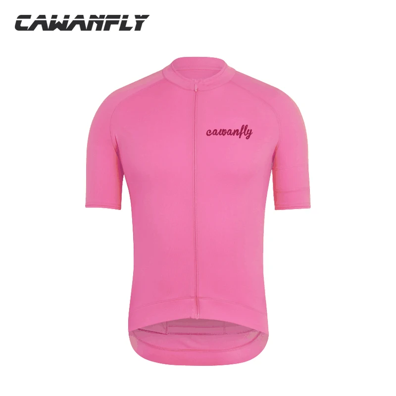 Cawanfly низкий профиль Топ Синий с коротким рукавом Майки для велоспорта Pro гоночной