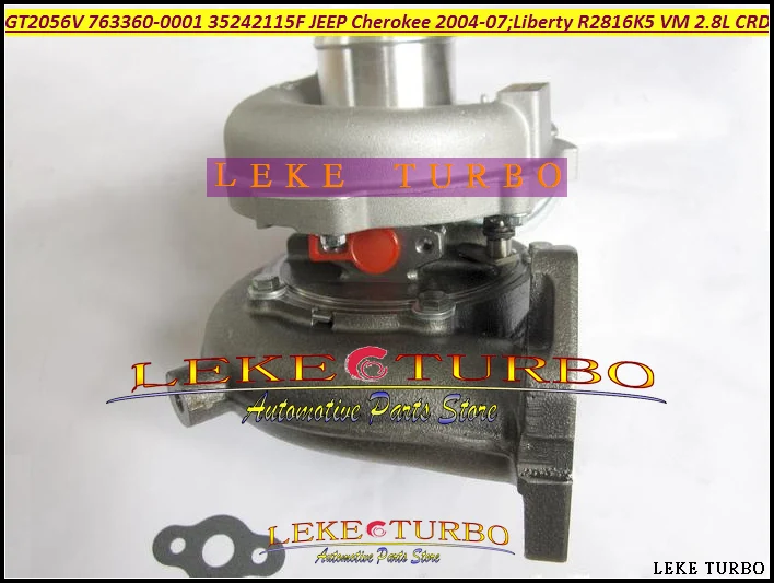 Турбокомпрессор GT2056V 763360 35242115F 763360-0001 763360-5001S Для Jeep Cherokee 2004-07 Liberty 2004 R2816K5 VM 2.8L CRD |